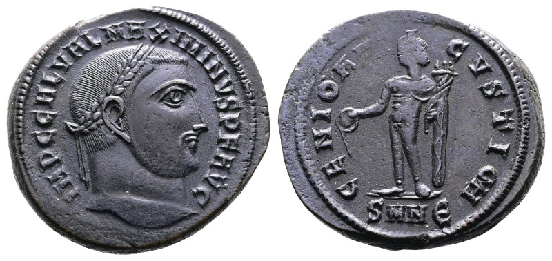 Maximinus II, AD 312-313. AE Follis. (22,2 mm. 8,31 g.). Nicomedia. IMP C GAL VA...