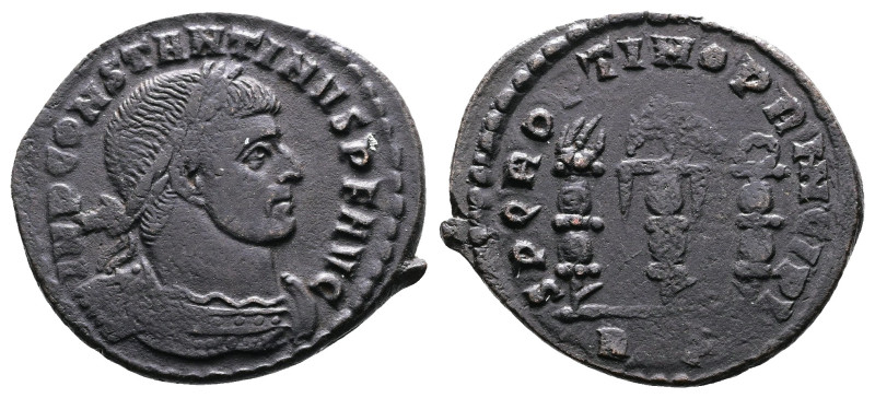 Constantine I the 'Great', 307/310-337 AD. AE Follis (24 mm, 4,45 g.). Rome, 312...