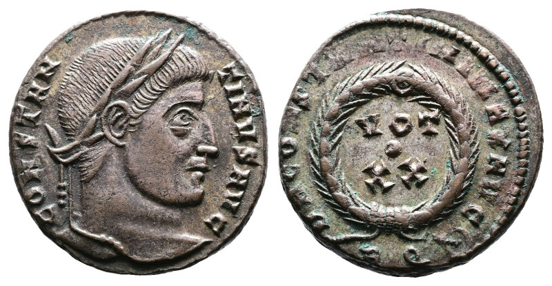 Constantine I the 'Great', 307/10-337 AD. Silvered Bronze Follis (19mm, 3,74 g.)...