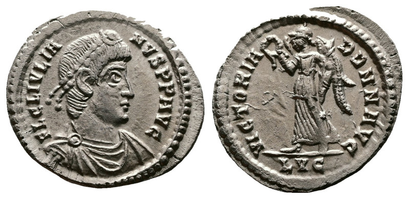 Julian II, 360-363 AD. AR Siliqua. (19 mm. 1,82 g.). Lugdunum. FL CL IVLIANVS PF...