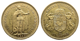Hungary, Franz Joseph I (1848-1916). 1882 KB- Kremnitz (3,38 g.). Frühwald 2092. About extremely fine.