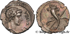 MAURETANIA - MAURETANIAN KINGDOM - JUBA II
Type : Denier 
Date : c. 20 AC - AD.20 
Mint name / Town : Césarée, Maurétanie  
Metal : silver 
Diameter :...