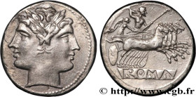 ROMAN REPUBLIC - ANONYMOUS
Type : Didrachme 
Date : c. 225-215 AC. 
Mint name / Town : Rome ou Italie 
Metal : silver 
Diameter : 21,5  mm
Orientation...