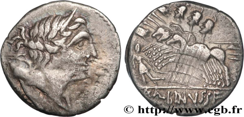 POSTUMIA
Type : Denier 
Date : 96 AC. 
Mint name / Town : Rome 
Metal : silver 
...