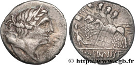 POSTUMIA
Type : Denier 
Date : 96 AC. 
Mint name / Town : Rome 
Metal : silver 
Millesimal fineness : 950  ‰
Diameter : 18  mm
Orientation dies : 1  h...