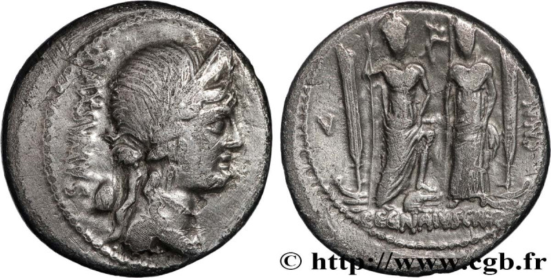 EGNATIA
Type : Denier 
Date : 75 AC. 
Mint name / Town : Rome 
Metal : silver 
M...