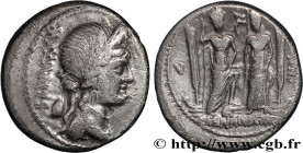 EGNATIA
Type : Denier 
Date : 75 AC. 
Mint name / Town : Rome 
Metal : silver 
Millesimal fineness : 950  ‰
Diameter : 19  mm
Orientation dies : 5  h....