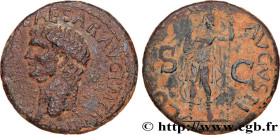 CLAUDIUS
Type : As 
Date : 42-50 
Mint name / Town : Rome 
Metal : copper 
Diameter : 26  mm
Orientation dies : 7  h.
Weight : 10,61  g.
Obverse legen...