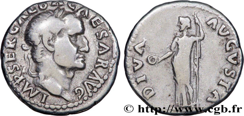 GALBA
Type : Denier 
Date : juin - décembre 
Date : c. 68 
Mint name / Town : Ro...