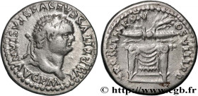 TITUS
Type : Denier 
Date : 1er janvier - 30 juin 
Mint name / Town : Rome 
Metal : silver 
Millesimal fineness : 900  ‰
Diameter : 17,5  mm
Orientati...