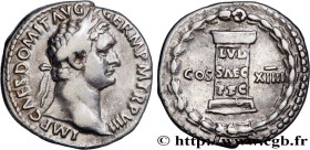 DOMITIANUS
Type : Denier 
Date : 88 
Mint name / Town : Rome 
Metal : silver 
Millesimal fineness : 900  ‰
Diameter : 18,5  mm
Orientation dies : 6  h...