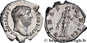 HADRIAN
Type : Denier 
Date : 137 
Mint name / Town : Rome 
Metal : silver 
Millesimal fineness : 900  ‰
Diameter : 18  mm
Orientation dies : 7  h.
We...