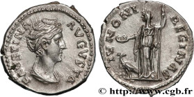 FAUSTINA MAJOR
Type : Denier 
Date : 141 
Mint name / Town : Rome 
Metal : silver 
Millesimal fineness : 800  ‰
Diameter : 18  mm
Orientation dies : 6...