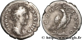 FAUSTINA MAJOR
Type : Denier 
Date : 142 
Mint name / Town : Rome 
Metal : billon 
Millesimal fineness : 850  ‰
Diameter : 18  mm
Orientation dies : 7...