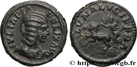 JULIA DOMNA
Type : Denier 
Date : 215 
Mint name / Town : Rome 
Metal : silver 
Millesimal fineness : 500  ‰
Diameter : 18  mm
Orientation dies : 12  ...