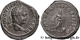 CARACALLA
Type : Denier 
Date : 215 
Mint name / Town : Rome 
Metal : silver 
Millesimal fineness : 500  ‰
Diameter : 19,5  mm
Orientation dies : 1  h...