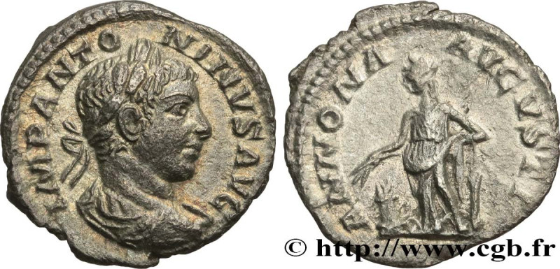 ELAGABALUS
Type : Denier 
Date : juillet - septembre 
Date : 219 
Mint name / To...