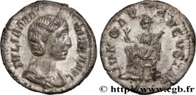 JULIA MAMAEA
Type : Denier 
Date : 222 
Mint name / Town : Rome 
Metal : silver 
Millesimal fineness : 500  ‰
Diameter : 19  mm
Orientation dies : 6  ...