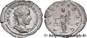 GORDIAN III
Type : Antoninien 
Date : mi 239 
Date : 239 
Mint name / Town : Rome 
Metal : billon 
Millesimal fineness : 450  ‰
Diameter : 22  mm
Orie...