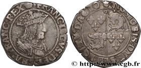 FRANCIS I
Type : Teston du Dauphiné, 1er type 
Date : 00/07/1528 
Date : n.d. 
Mint name / Town : Crémieu 
Metal : silver 
Millesimal fineness : 898  ...