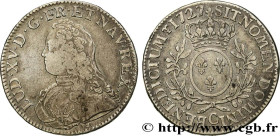 LOUIS XV THE BELOVED
Type : Écu aux branches d'olivier, buste habillé 
Date : 1727 
Mint name / Town : Caen 
Quantity minted : 564732 
Metal : silver ...