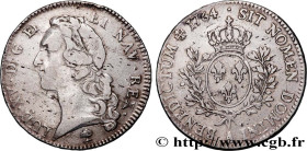 LOUIS XV THE BELOVED
Type : Écu aux branches d’olivier, tête ceinte d’un bandeau 
Date : 1764 
Mint name / Town : Paris 
Quantity minted : 253980 
Met...