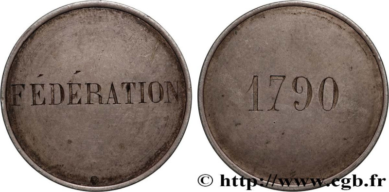 FRENCH CONSTITUTION - NATIONAL ASSEMBLY
Type : Médaille, Fédération 
Date : 1790...