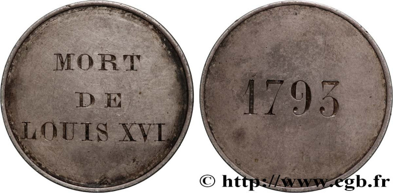 THE CONVENTION
Type : Médaille, Mort de Louis XVI 
Date : 1793 
Metal : silver 
...