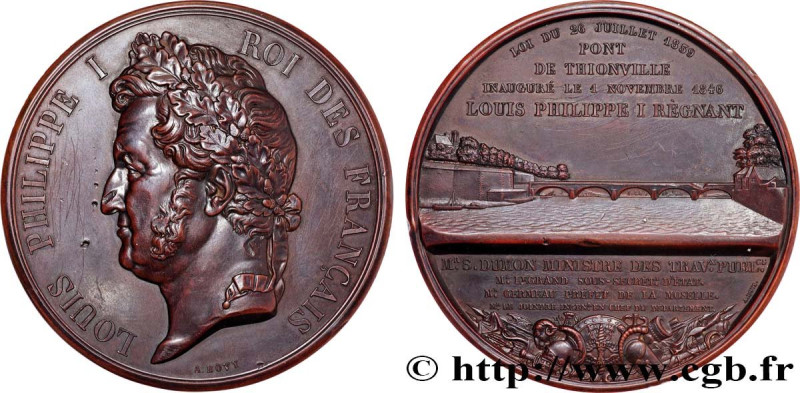 LOUIS-PHILIPPE I
Type : Médaille, Inauguration du Pont de Thionville 
Date : 184...