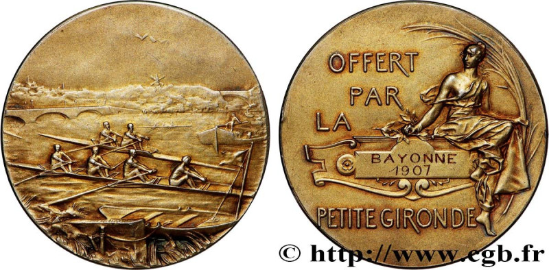 III REPUBLIC
Type : Médaille, Offert par la Petite Gironde 
Date : 1907 
Mint na...