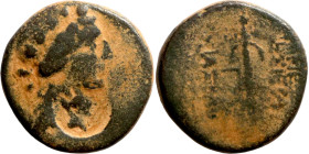 Greek (3rd-1st century BC). AE bronze
22mm 8.88g

Artificial sand patina