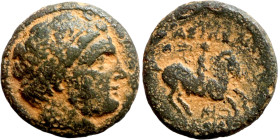 SELEUKID KINGS of SYRIA. Uncertain mint. Seleukos II Kallinikos (246-225 BC). AE bronze.
18mm 4.84g

Artificial sand patina
