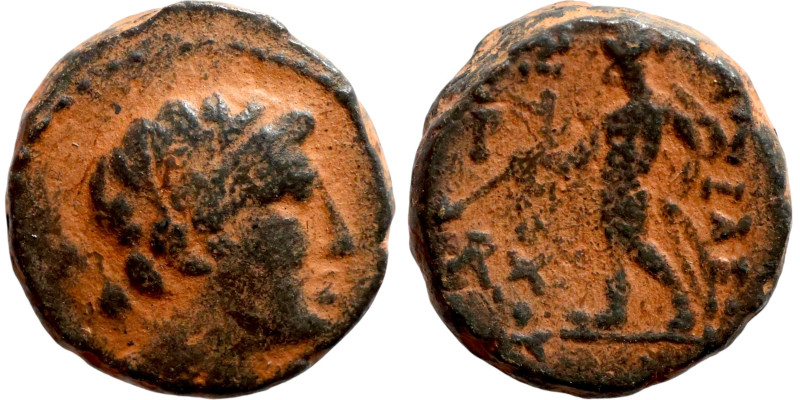 SELEUKID KINGS of SYRIA. Antioch mint. Antiochus III the Great (223-187 BC). AE ...