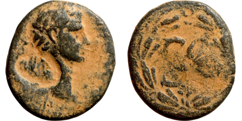 SYRIA. Antioch. Uncertain emperor (Antoninsu Pius?, 1st-2nd century AD). AE bron...