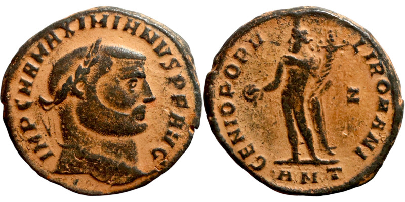 Maximianus (286-305 AD). Antioch mint. AE follis. Obv.: IMP C M A MAXIMIANVS P F...