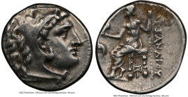IONIA. Miletus. Ca. early 3rd century BC. AR drachm (16mm, 1h). NGC Choice VF. Posthumous issue in the name and types of Alexander III the Great of Ma...