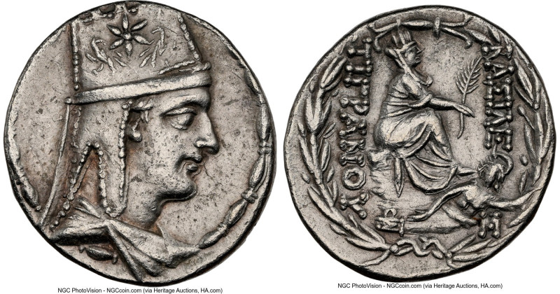 ARMENIAN KINGDOM. Tigranes II the Great (95-56 BC). AR tetradrachm (27mm, 15.75 ...