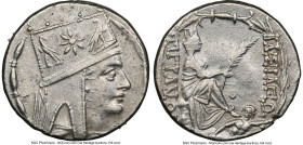 ARMENIAN KINGDOM. Tigranes II the Great (95-56 BC). AR tetradrachm (26mm, 15.47 gm, 12h). NGC Choice XF 3/5 - 3/5. Tigranocerta, ca. 80-68 BC. Diademe...