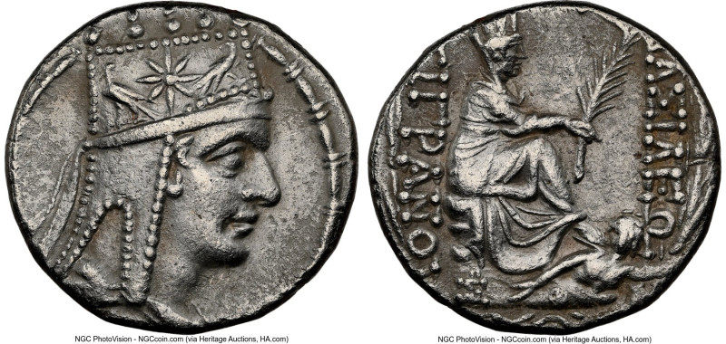 ARMENIAN KINGDOM. Tigranes II the Great (95-56 BC). AR tetradrachm (27mm, 15.53 ...