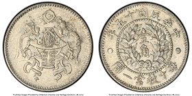 Republic "Dragon and Phoenix" 10 Cents Year 15 (1926) AU50 PCGS, Tientsin mint, KM-Y334, L&M-83. HID09801242017 © 2024 Heritage Auctions | All Rights ...
