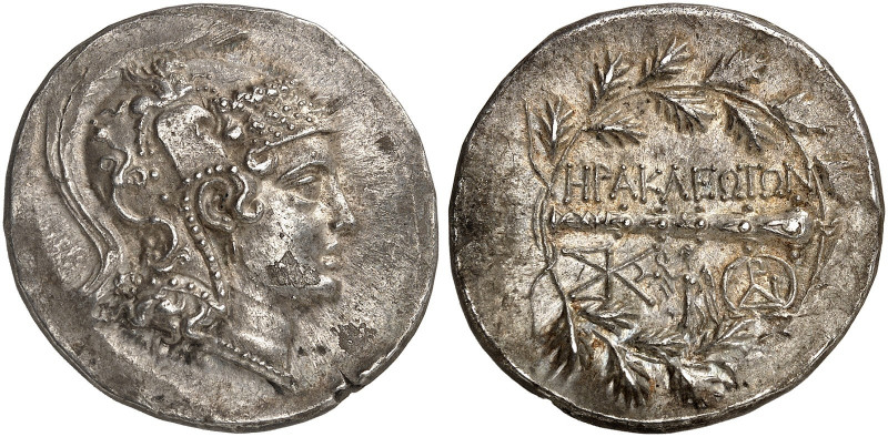 GRIECHISCHE MÜNZEN. IONIEN. - Herakleia ad Latnum.&nbsp;&nbsp; 
 Tetradrachme, ...