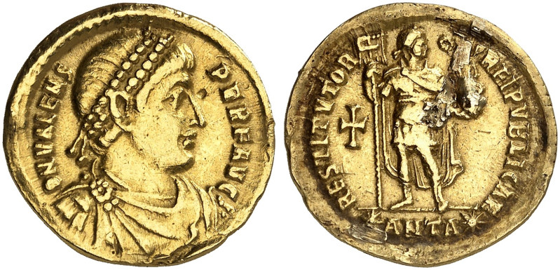 RÖMISCHE MÜNZEN. RÖMISCHE KAISERZEIT. Valens, 364 - 378.&nbsp;&nbsp; 
 Solidus,...