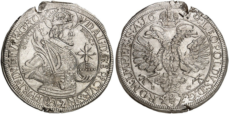 EUROPA. - CHUR. - Bistum. Ulrich VI. von Mont, 1661-1692.&nbsp;&nbsp; 
 2/3 Tal...