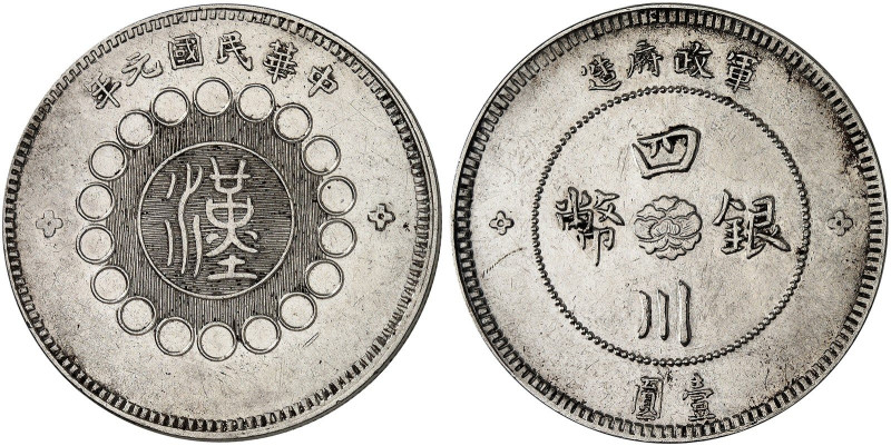 ÜBRIGES AUSLAND. - SZECHUAN.&nbsp;&nbsp; 
 Dollar Jahr 1 = 1912.
Dav. 202, Yeo...