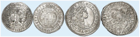 Leopold I., 1657-1705.&nbsp;&nbsp; 
 Lot von 35 Stück: 3 (17x), 6 (11x), 15 Kreuzer (7x), diverse Jahre und Münzstätten.
ss, vz