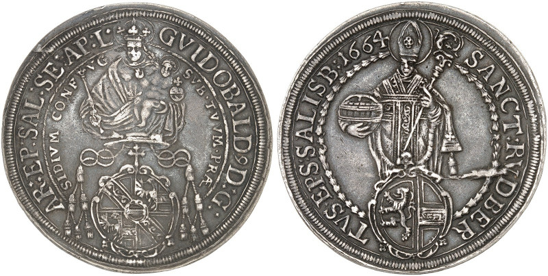 SALZBURG. - Erzbistum. Guidobald, Graf von Thun und Hohenstein, 1654-1668.&nbsp;...