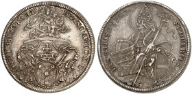 SALZBURG. - Erzbistum. Franz Anton, Fürst von Harrach, 1709-1727.&nbsp;&nbsp; 
 1/2 Taler 1720,
Pr. 2032, Zöttl 2445 f. vz