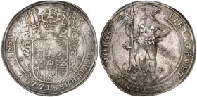 BRAUNSCHWEIG - CALENBERG - HANNOVER. Georg Wilhelm, 1648-1665.&nbsp;&nbsp; 
 Taler 1650, Zellerfeld, Mzz. auf beiden Seiten.
Dav. 6527 B, Welter 158...