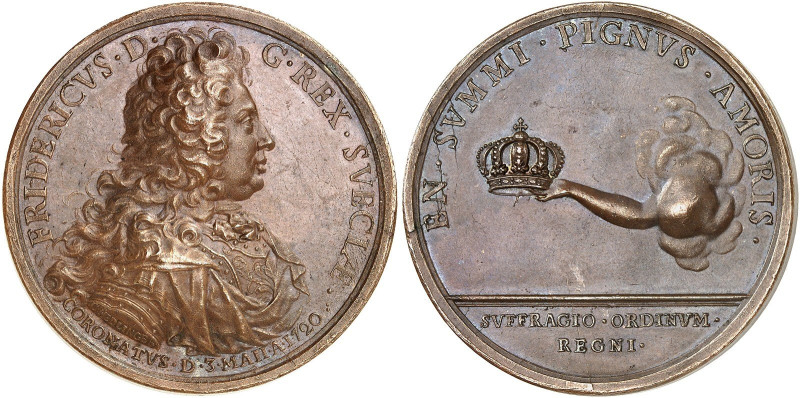 HESSEN - KASSEL. Friedrich I., 1730-1751.&nbsp;&nbsp; 
 Ein zweites Exemplar in...