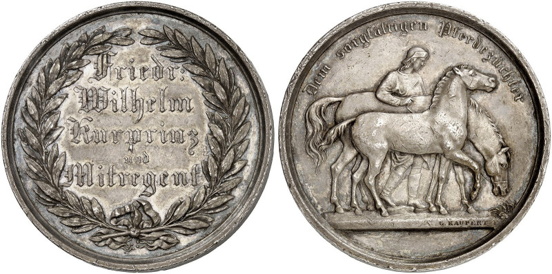 HESSEN - KASSEL. Wilhelm II. und Friedrich Wilhelm, 1831-1847.&nbsp;&nbsp; 
 Si...